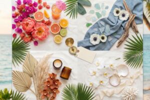 Summer wedding palette