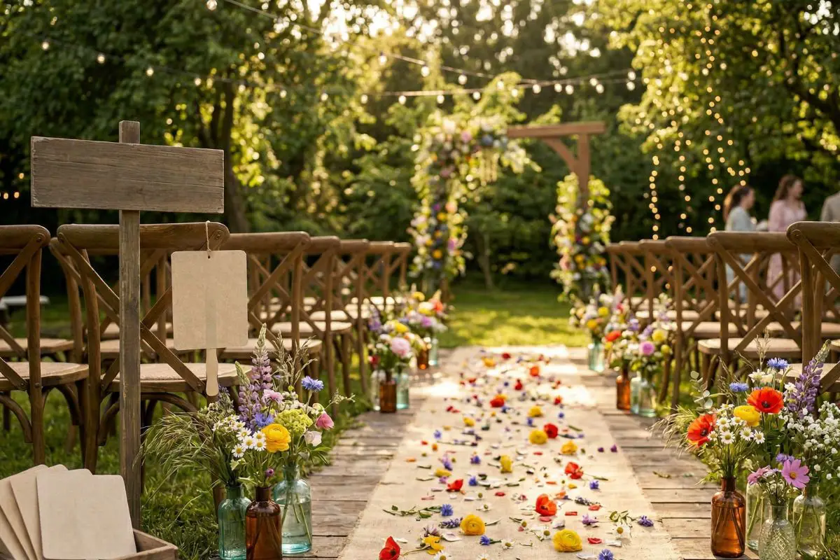 Wildflowers wedding